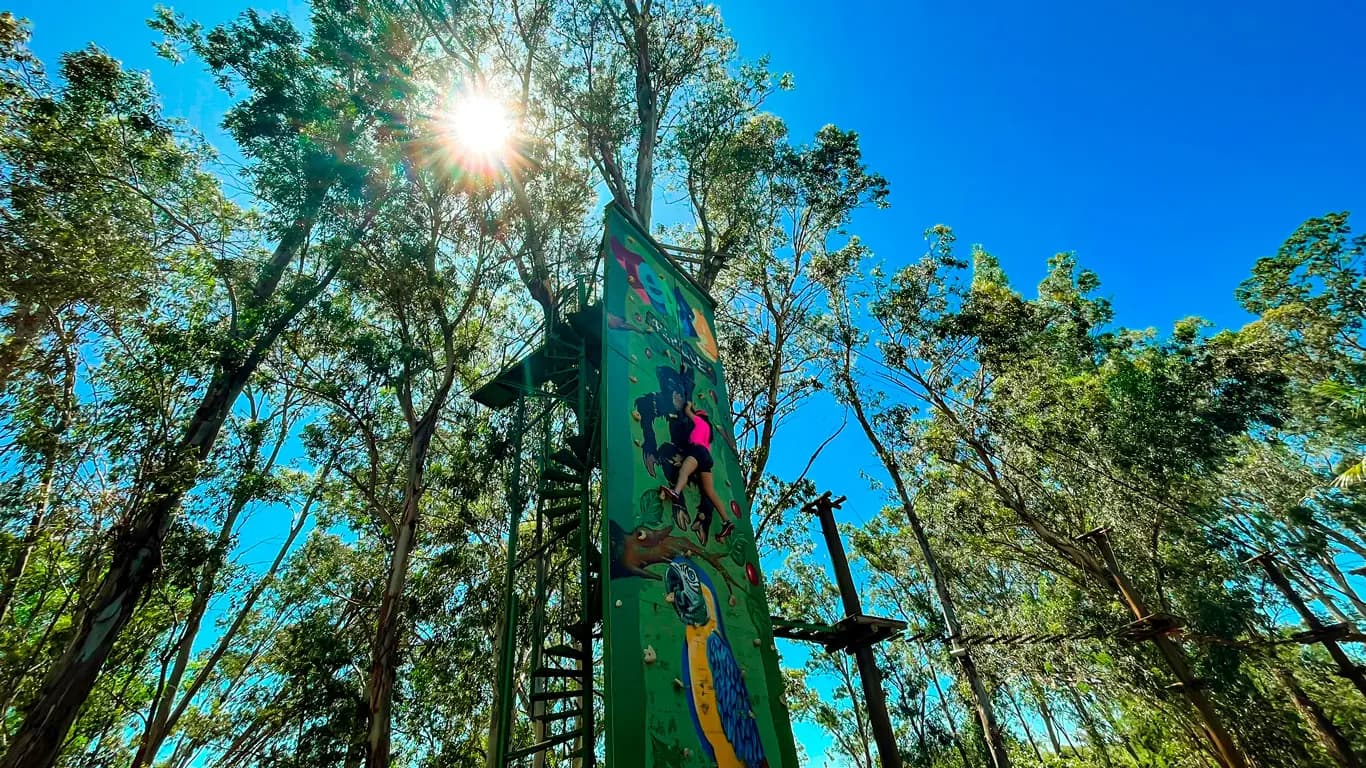 Escalada no Terra Parque